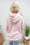 Violet Studded Hoodie
