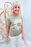 Olive Daisy Graphic Tee