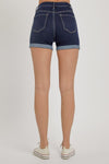 Magnolia Dark Wash Cuff Shorts